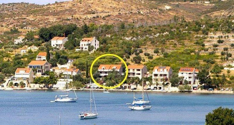 Vila Luka Slano Buitenkant foto
