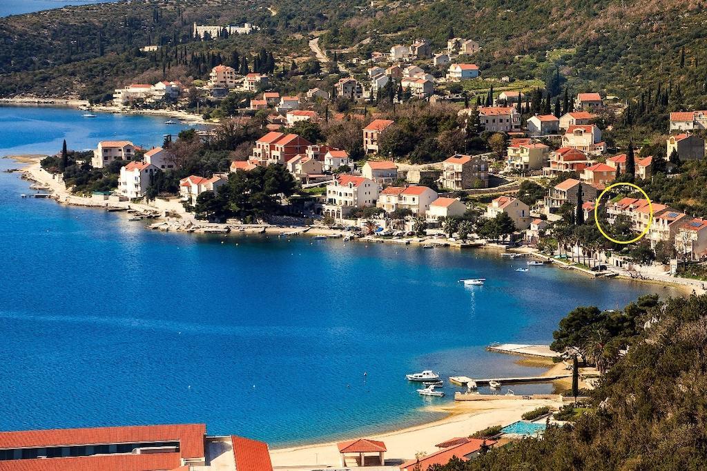 Vila Luka Slano Buitenkant foto
